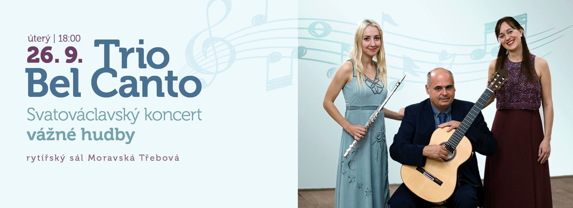 Trio bel canto- Svatováclavský koncert vážné hudby