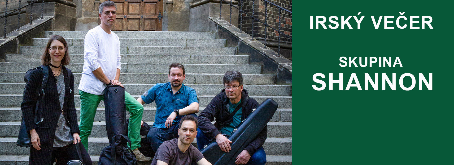Irský večer se skupinou Shannon – Iris Music / Svátek Sv. Patrika