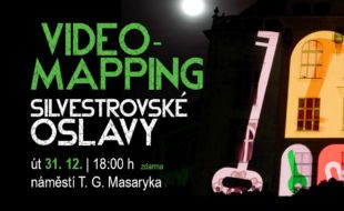 Videomapping – Silvestrovské oslavy