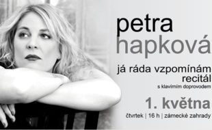 Petra Hapková- Já ráda vzpomínám- recitál s klavírním doprovodem