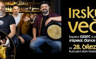 Irský večer s výukou irských tanců