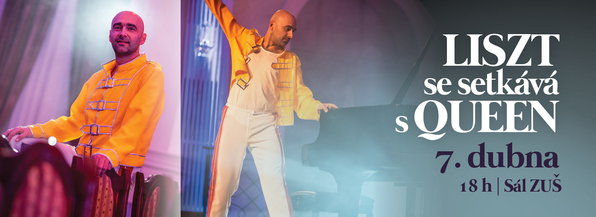 Liszt se setkává s Queen – Wojciech Waleczek klavír